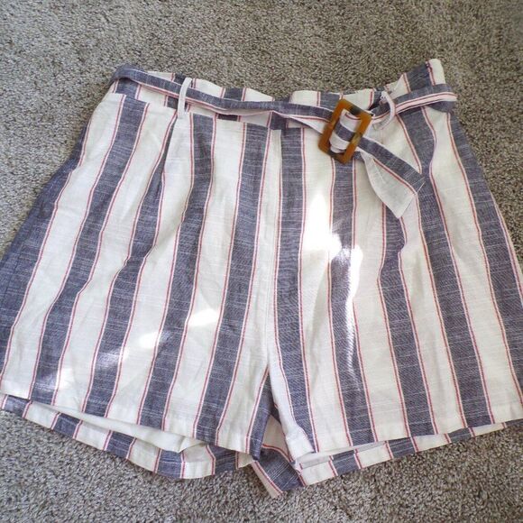 NWT Altard state Striped shorts L - Picture 2 of 6